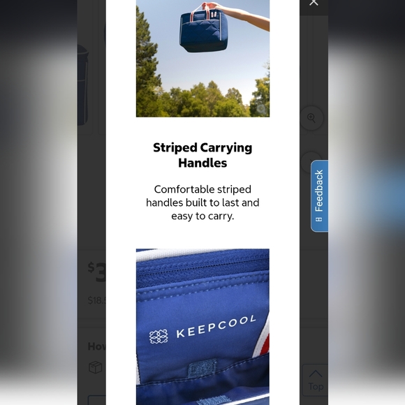 KeepCool Quilted Gemma Cooler Bags, Large and Lunch, New - Picture 7 of 9